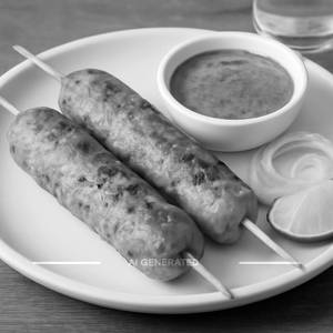 Chicken Seekh Kebab (Pack of 2)                            