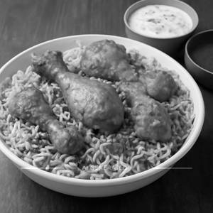 Chicken Dum Biryani (Half)( Pack Of 4)