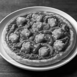 Spicy Paneer Pizza [8 Inches]
