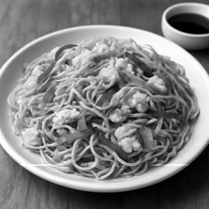 Egg Hakka Noodles