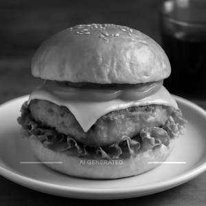 Paneer cheese burger