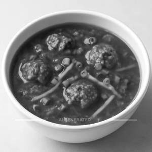 Veg Manchurian Soup