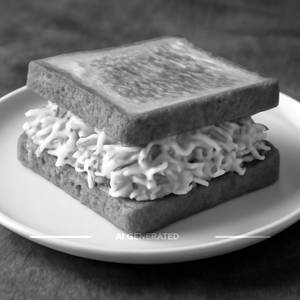 Veg Coleslaw Sandwich