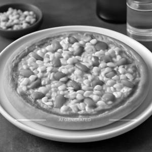 Capsicum corn pizza