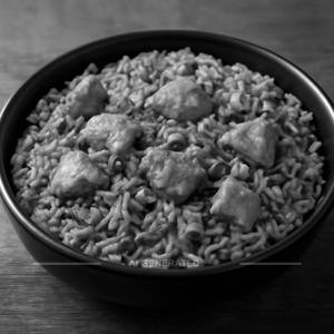 Chicken schezwan fried rice