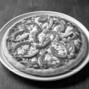 Capsicum Onion Cheese Pizza