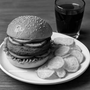 Veg Burger Combo Meal