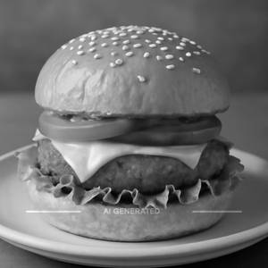 Veg Cheese Burger 