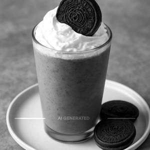 Oreo chocolate shake