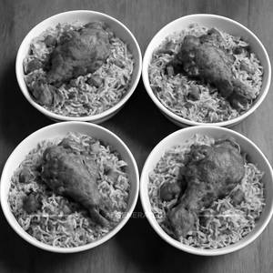 Fried chicken biryani (Pack of 4)                                         