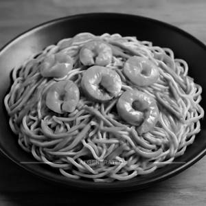 Prawns Hakka Noodles