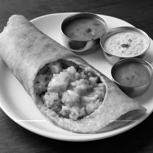 Butter Paneer Masala Dosa