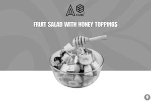 Fruit Salad With Honey Topping