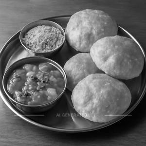 Poori Bhaji Thali