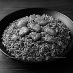 Chicken schezwan fried rice
