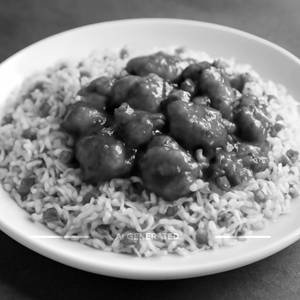 Chicken Manchurian Rice