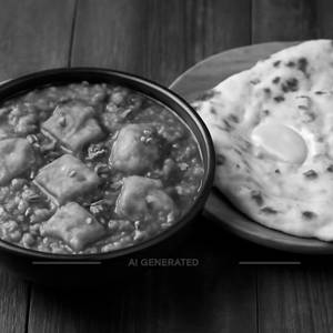 Paneer Takatak + Butter Naan (1Pc)                                             