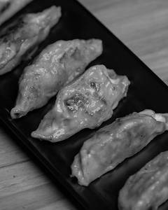 Mushroom Pan Fried Momos