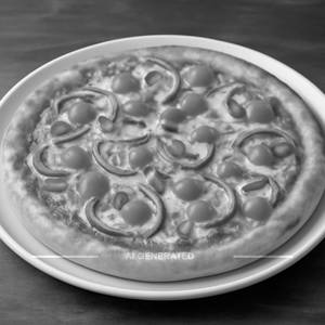 Veggie Crunch Pizza ''8 