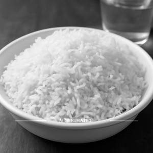 Plain rice