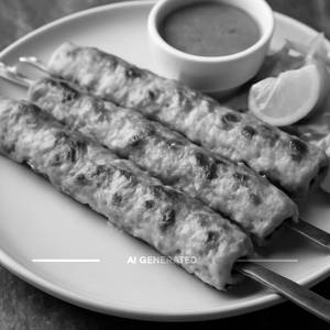 Mutton Seekh Malai Kabab
