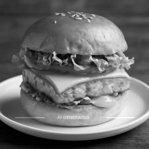 Cheesy paneer burger