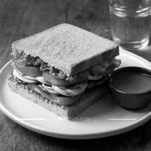 Veg Sandwich (Non Grilled)