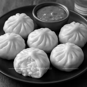Cheese Corn Momos(6 pieces)