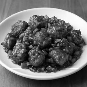 Fish Manchurian (dry)