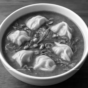 Vegetable Wonton Soup                        