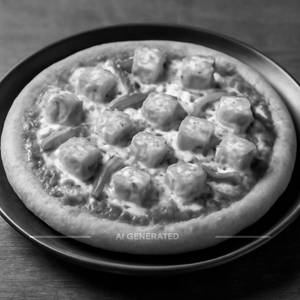 Paneer cheese pizza