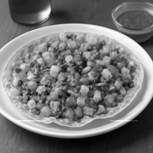 Fry masala papad
