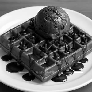Tripple Chocolate Waffle