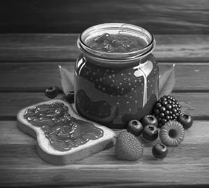 Mix Fruit Jam Toast