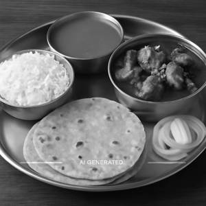 Mutton Kolhapuri Thali