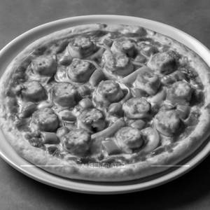 Bbq Paneer Pizza