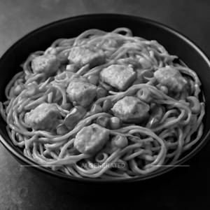 Chilli Garlic Noodles Chicken