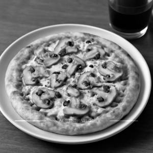 Mushroom Pizza  [8 Inches]
