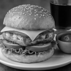 Paneer Cheese Burger
