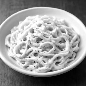 White pasta