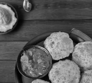 Bhandare Wali Sabzi Methi 4 Poori