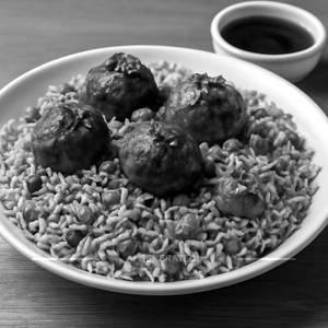 Veg Manchurian Fride Rice