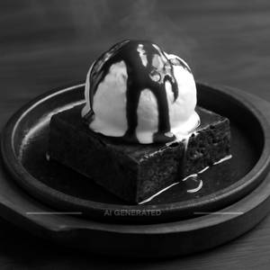 Sizzling Brownie With Ice Cream