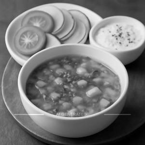 Veg clear soup