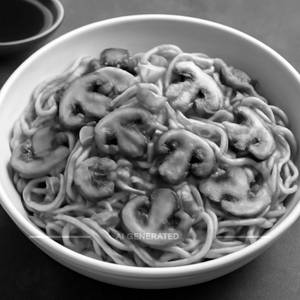 Mushroom Noodles