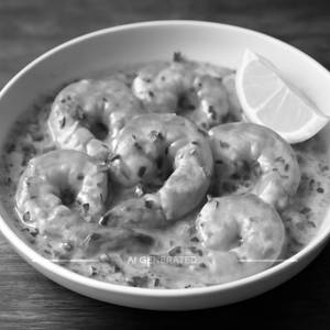 Prawn In Lemon Butter Garlic Sauce (10 Pcs)