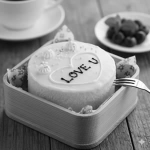 Bento Vanilla Cake [Eggless]    