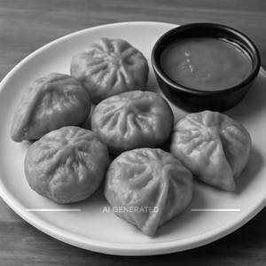 Veg Fry momos (6pcs)