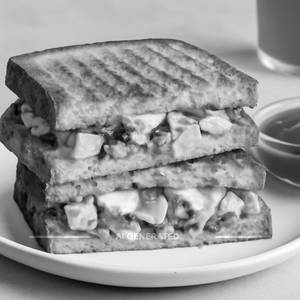 Paneer And Cheese Sandwich