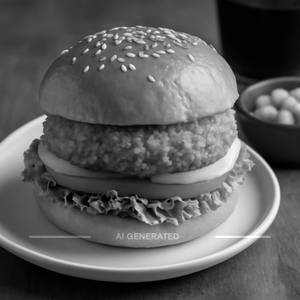 Crunchy Corn Burger